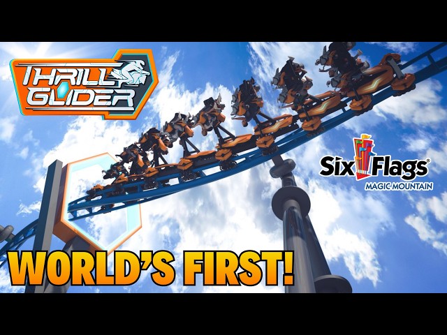 One MAJOR Issue With Six Flags Magic Mountain’s NEW Thrill Glider Roller Coaster!