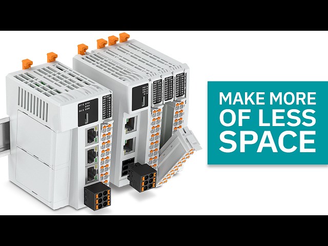 Design more compact I/O systems with ME-IO Slim