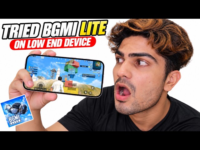 I Tried PUBG Mobile Flash On 4GB RAM Low End Device! Compared It To New BGMI Lite! 