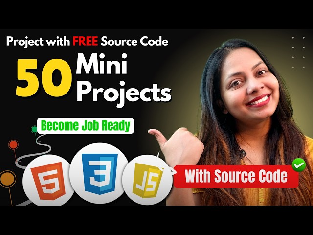 HTML CSS Mini Project Ideas List
