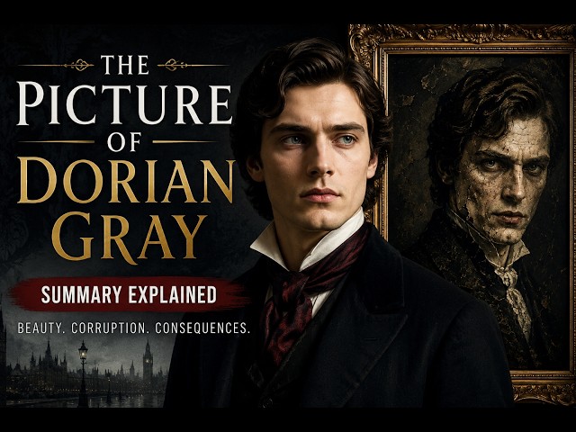 Dorian Gray Explained Simply | Dark Truth of Beauty & Corruption