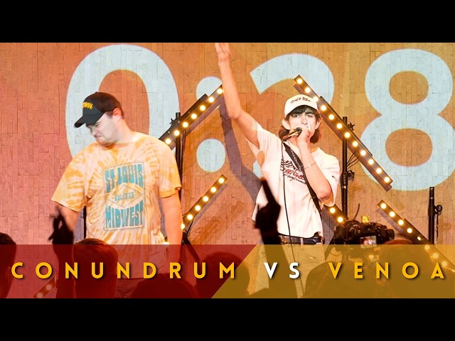 Conundrum VS Venoa | Top 8 SOLO | Crossroads Beatbox Battle 2025