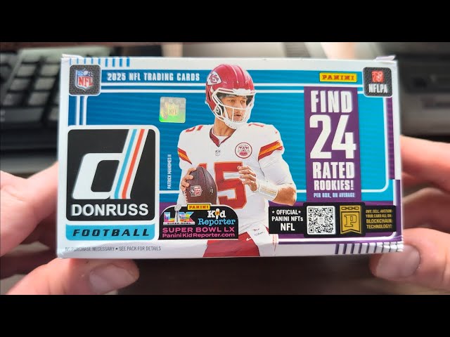 Just the Hits - 2025 Donruss Football Retail Box Break