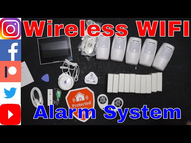 Intelligent Wireless Wifi Alarm System - Automatic Home Security (Staniot Tuya)