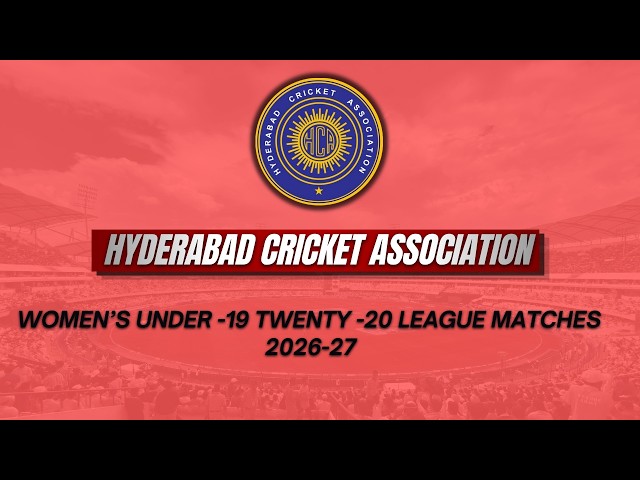 HCA WOMENS UNDER -19 T-20 LEAGUES 2026 -27 | Team -J vs Team -K | GREEN VIEW -3