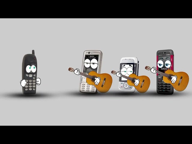 The Evolution of Nokia Tune | Cartoon Version Nokia Tune Animation