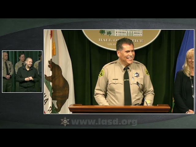 Sheriff Luna to announce the formation of LASD's Office of Constitutional Policing