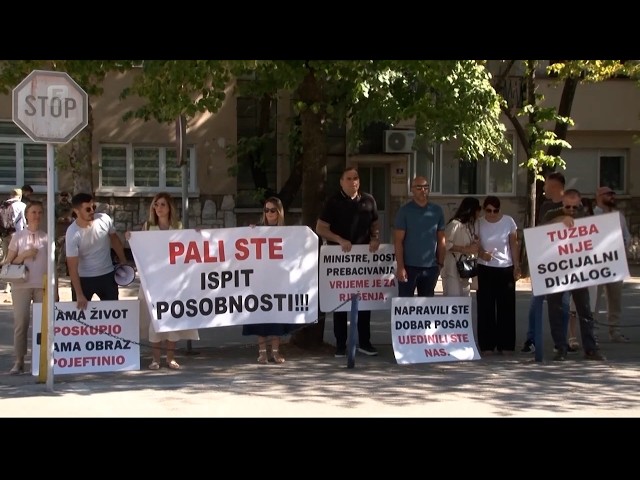 Protesti u Mostaru: Pat-pozicija za Komunalno - upitne i plate i funkcionalnost preduzeća