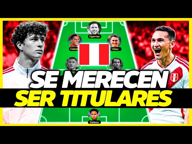 PRIMEROS TITULARES: SE GANARON SU LUGAR EN LA SELECCIÓN | ¿PERÚ TIENE FUTURO CON MENEZES?