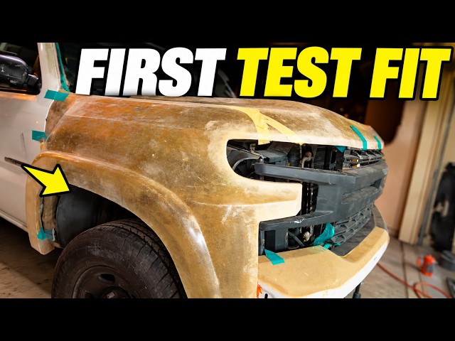 GMT800 Silverado & Sierra Body Kit: First Panel Test Fit!