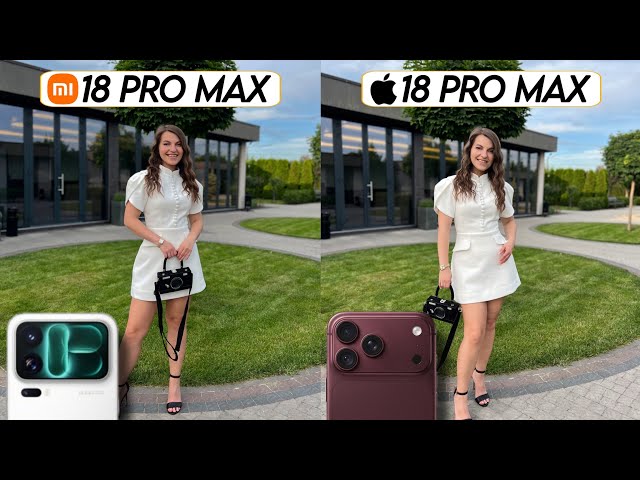 Xiaomi 18 Pro Max Vs iPhone 18 Pro Max Camera Test Comparison