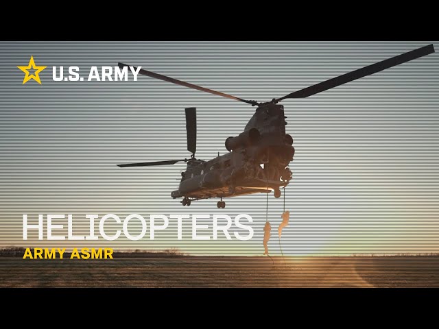 U.S. Army Special Operations Helicopters being AWESOME for 12 minutes | ASMR | Army Lethality