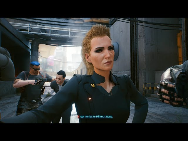 Cyberpunk 2077 Meredith Stout Romance [Male V]