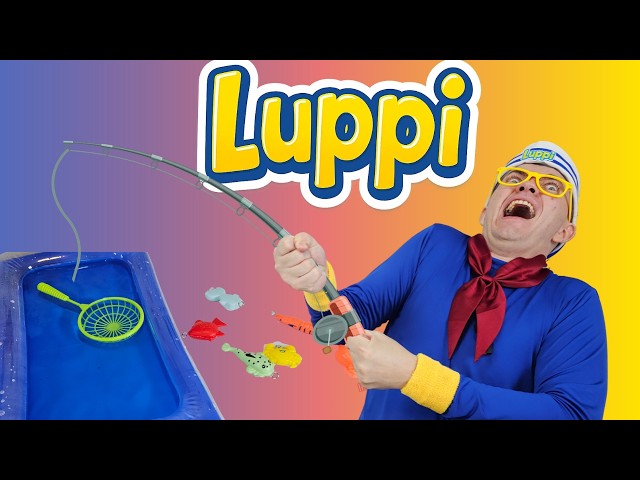 Fun Fishing Toy with Sea Animals for Kids | Luppi