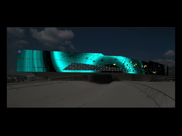 Viruelles Projection Mapping auf das Phaeno Wolfsburg | MadMapper 6