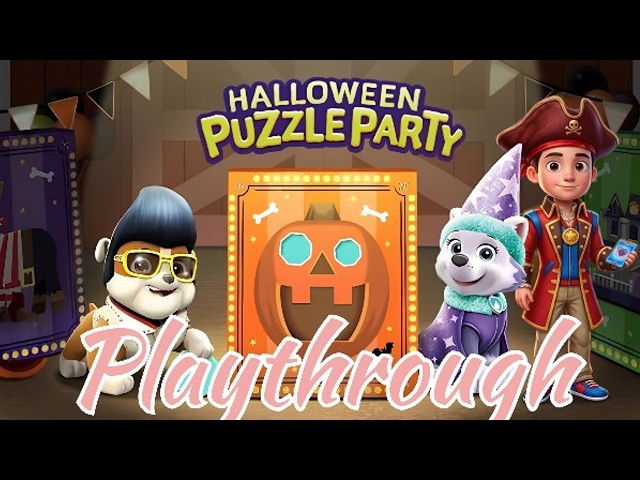 "Paw Patrol: Halloween Puzzle Party" with The Digital Education & Safety Foundation!