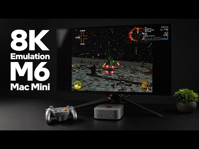 8K Emulation On The M6 Mac Mini Is Wild!