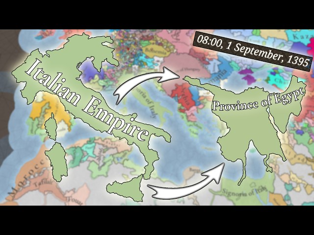 I Conquered EGYPT Before 1400 as ITALY in EU5!