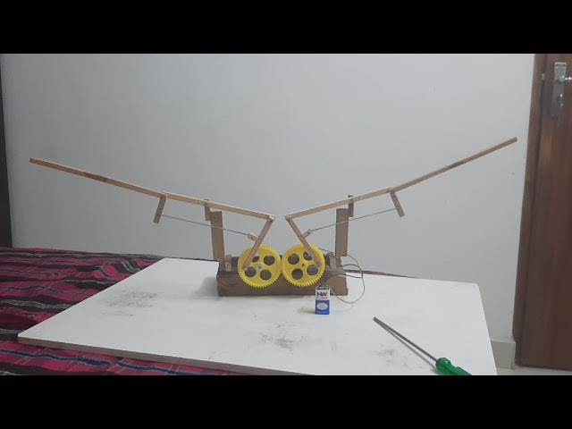 Ornithopter Mechanical Wings Articulated Wing Design of Mechanical wings