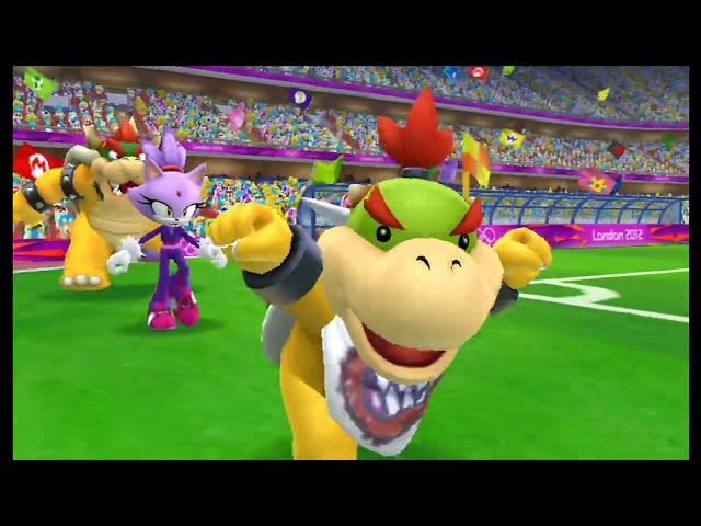 Mario & Sonic at the London 2012 Olympic Games - Football #53 (Team Bowser)