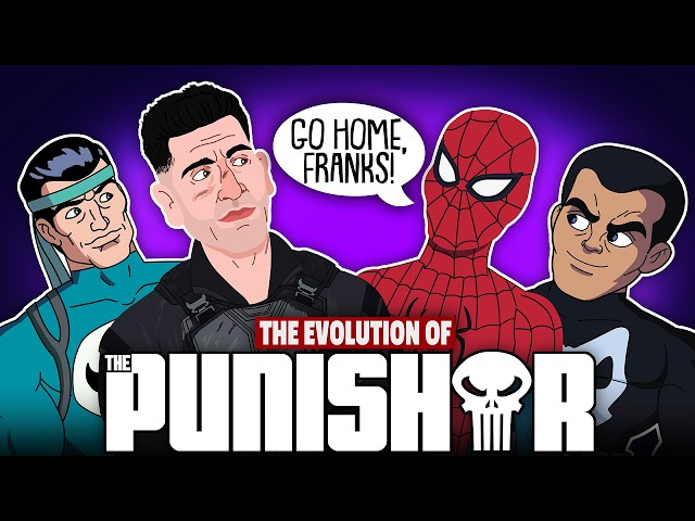 The Evolution of the Punisher (ANIMATED)