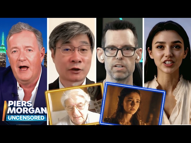 World’s First AI Actress MELTS DOWN In Piers Morgan Interview! + Tom Bilyeu, Prof Jiang & Tom Conti
