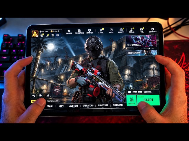 SOLO vs SQUAD in NIGHT MODE with ROVER! | Delta Force Mobile