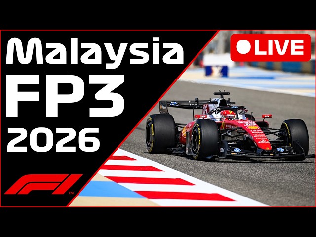 🔴F1 LIVE - Malaysia GP FP3 - Commentary + Timings