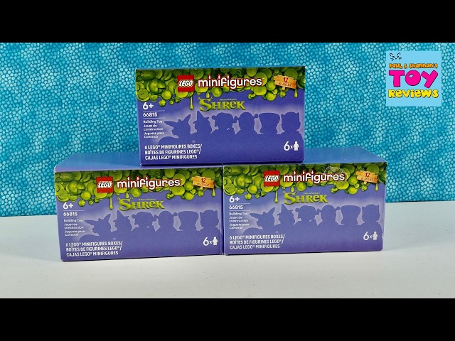 Shrek Lego Minifigures Blind Box Series Unboxing Review