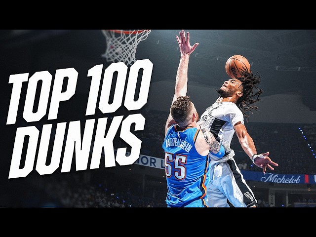 Top 100 Dunks of the 2025-26 NBA Season!