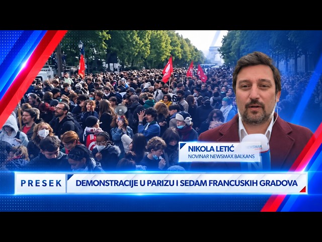 Newsmax Balkans na ulicama Pariza: Više od 500.000 ljudi na protestima, najavljene blokade