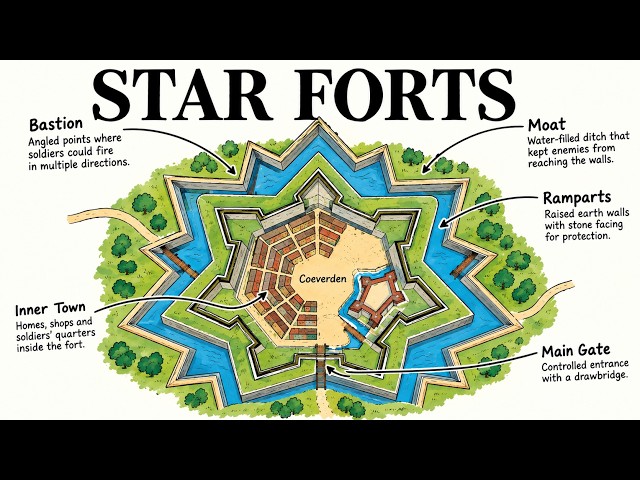 The Technology that Ended the Middle Ages ( Star Forts )