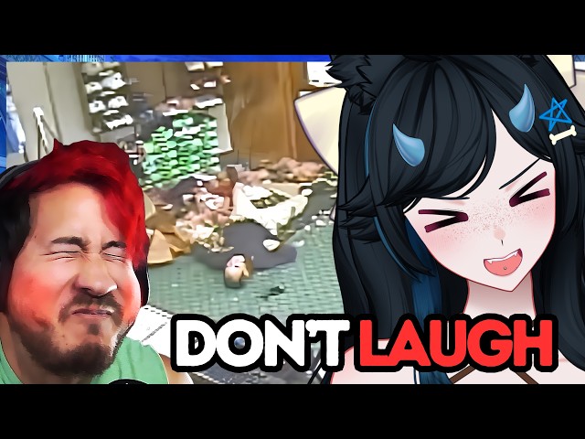 THIS IS TOO FUNNY 🤣 | VTuber Reacts to Markiplier Try Not to Laugh Challenge