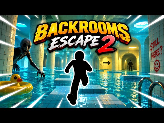 7-Min Immersive Interactive Warm-Up | ESCAPE THE BACKROOMS 🚨 Can You Survive 5 Levels? | Horror Run