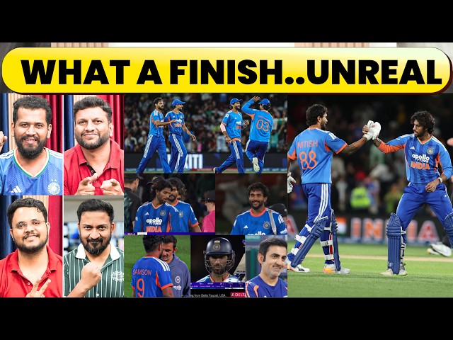 🔴WHAT A WIN | TILAK VARMA YOU BEAUTY | NAMAN DHIR | NITISH REDDY | 18 OFF 48 FEEL…GOOSEBUMPS FINISH