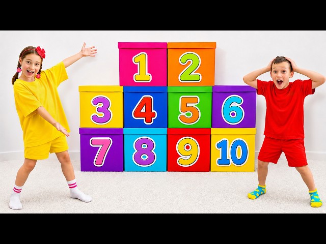 Sofia and Max Learn to Count to 10