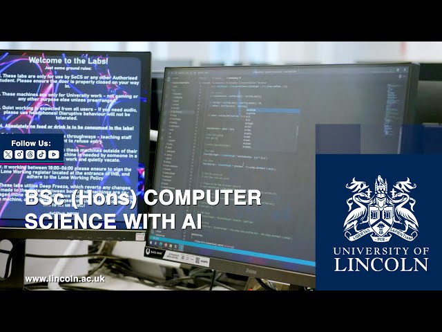Shape the Future of Technology: BSc Computer Science with AI | University of Lincoln