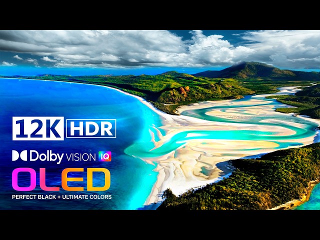 12K HDR 60FPS | The 100 Most Beautiful Places (Ultimate OLED TV Test) 8K VIDEO QLED Smart TV UHD