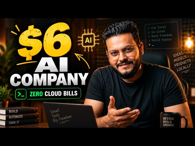 Stop Waiting. Build a Real AI Company for $6 (Zero Cloud Bills)
