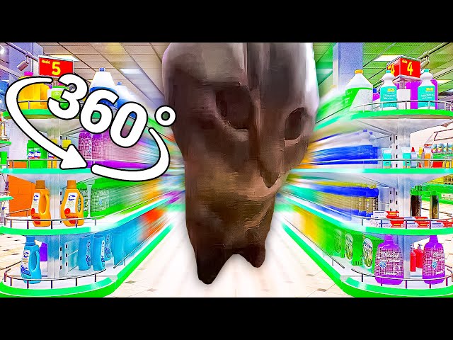 CHIPI CHIPI CHAPA CHAPA CAT - Supermarket in 360° Video | (CHIPI CHIPI CHAPA CHAPA Meme)