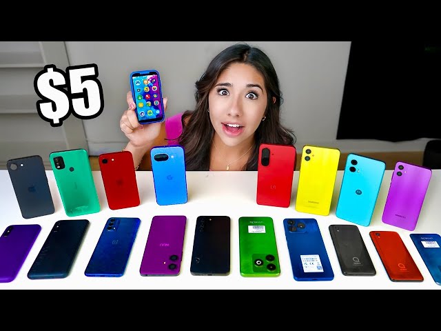 I Bought the CHEAPEST Smartphones on the Internet 