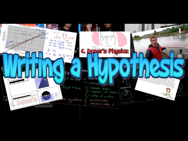 IB Physics: How to Write a Hypothesis