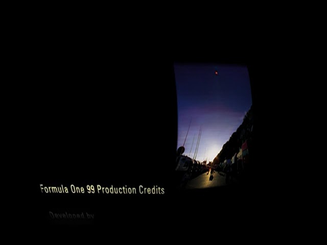 Formula One 99 - all videos for the Playstation 1