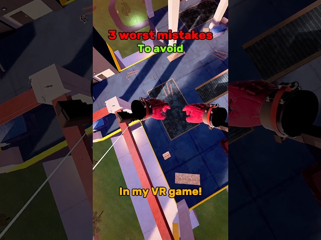 3 worst mistakes in BG! #vrgame #vrgaming #spidermanbrandnewday #metaquest #vr #funnyvrmoments #fypシ