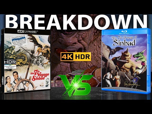 4K UHD HDR Blu-ray Breakdown | The 7th Voyage of Sinbad 1958