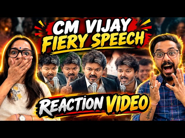 CM Vijay FIERY Speech Shakes Tamil Nadu Assembly 😱🔥 | TVK | Reaction