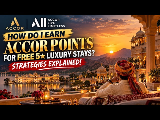 How to Earn Accor Points for FREE 5-Star Luxury Stays!!!