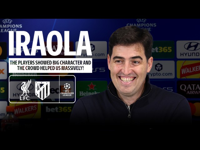 Iraola's Reaction: Anfield atmosphere, Barcola fitness | Liverpool 2-1 Atletico Madrid