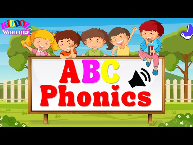 Learn ABC Alphabet Sounds with Expert Tips| "ABC Phonics for Kids: Kiddoz World TV"