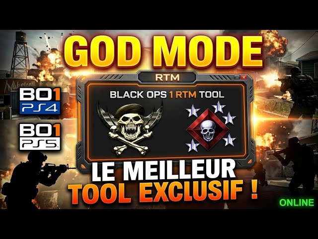 [COD] HOW TO GET GOD MODE LOADOUT IN BLACK OPS 1 PS4 JAILBREAK ‼️ [NEW TOOL UPDATE] 